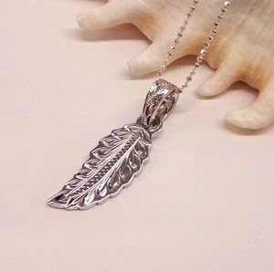 Silver Pendant Top Pendant Jewelry Feather