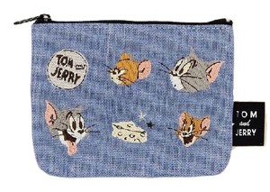 Pouch Series Tom and Jerry Embroidered