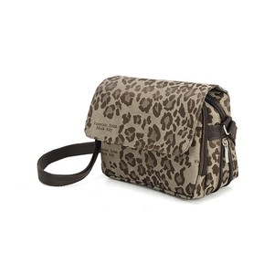 Shoulder Bag Jacquard Leopard Print Shoulder Compact