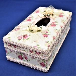 Rose Tissue Box Case