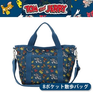 8ポケット散歩バッグ　"トムとジェリー"