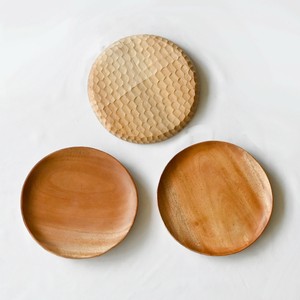 【再入荷】<フェアトレード>neem ラウンドプレートL