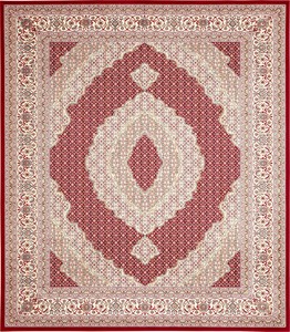 薄くて軽い　繊細な柄を表現　ベルギー製　モケット織絨毯　マーヒ　14037
