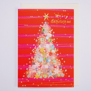 クリスマスカード■クリスマスツリー柄 ■輸入品