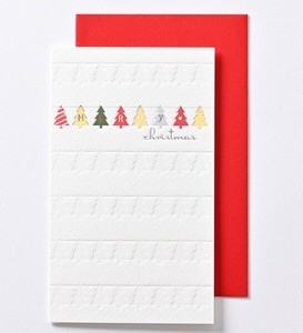 クリスマスカード ■クリスマスツリー柄 ■輸入品