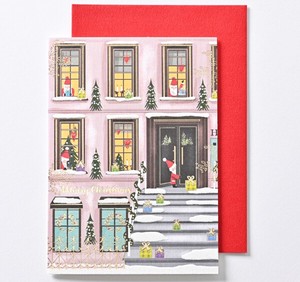 Christmas Card Santa Christmas Tree Casual Imports