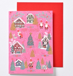 Christmas Card Santa Casual Imports