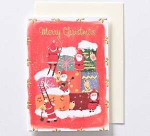 Christmas MIN CARD Santa Casual
