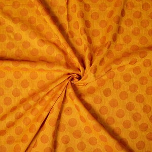 1 Selling By The Piece India Dot Dot Pattern 10 6cm Yellow Orange