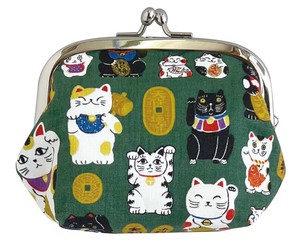 Pouche Beckoning-cat Gamaguchi