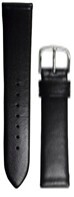 Clock/Watch Band Leather Cow Leather Black Band 8 4