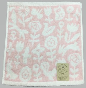 擦手巾/毛巾 粉色 有机