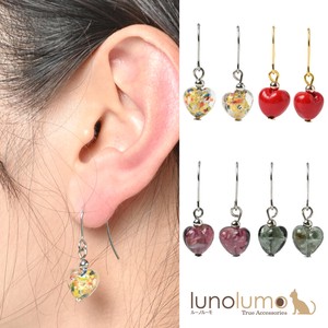 Pierced Earringss Red Made in Italy