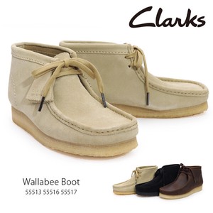 CLARKS【クラークス】Wallabee Boot メンズ ワラビーブーツ シューズ スエード レザー アンクルブーツ