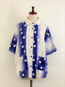 Button Shirt/Blouse Printed