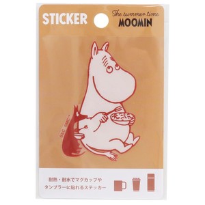 【ステッカー】ムーミン 耐熱耐水ステッカー サマータイム Moomin