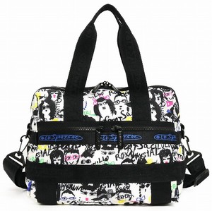 LeSportsac レスポートサック ボストンバッグ<br> SM AMBER WEEKENDER WB PARTY GIRLS MULTI