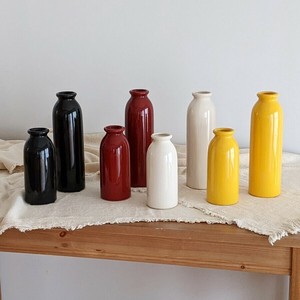 MILK BOTTLE VASE / 花瓶 生花 ドライフラワー 水入れ可