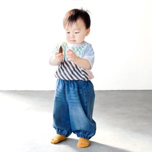 自社工場 速乾デニムふっくらジョガーパンツ（80-90cm)　子供服ブランド『L.COPECK（エルコペック）』C3163