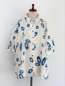 Button Shirt/Blouse Indian Cotton Printed