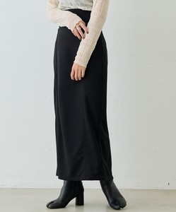 High-waisted Long Skirt