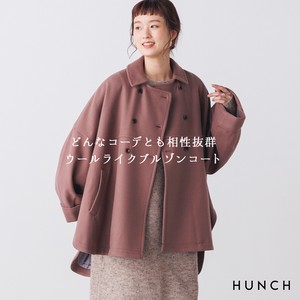 Wool Poncho Coat