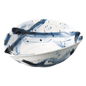 [器の杜] 呉須格子たわみ8.5鉢[美濃焼 食器 陶磁器]2022秋冬新作