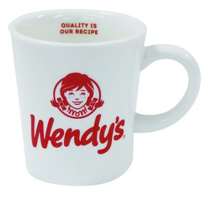 WENDY'S ウェンディーズ　マグカップ　ロゴ　日本製