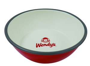 WENDY'S ウェンディーズ　プレートS　トマトレッド　日本製