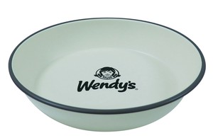 WENDY'S ウェンディーズ　プレートL　クリーミーホワイト　日本製