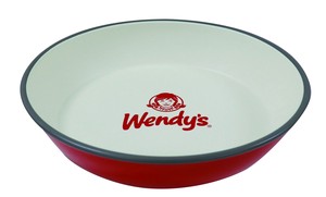 WENDY'S ウェンディーズ　プレートL　トマトレッド　日本製