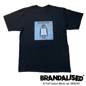 【 BRANDALISED Tシャツ 】　"Do Nothing"　ブラック　半袖 Tシャツ キッズ メンズ レディース