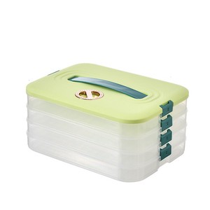 Refrigerator Gyoza Storage Case Box Vegetables Storage Box Storage Case 2