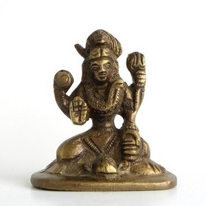ヒンドゥー教神様　真鍮製シヴァ