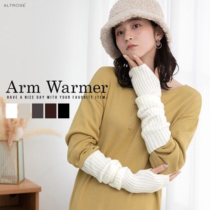 2 Arm Warmer Long Knitted Street Korea 2