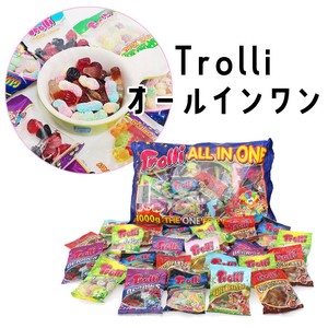 【9月上旬頃入荷予定】Trolli オールインワン 1kg 50袋 大容量 グミ ASMR TikTok 韓国のお菓子