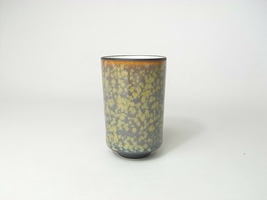 [日本製]翡翠　湯呑　【磁器】