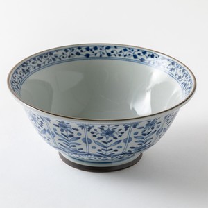 Mino ware Main Dish Bowl Lightweight Ramen Udon Pottery 19.5cm Made in Japan