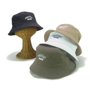 【年間品】SHF−カレッジロコ刺繍ツイルバケットハット　ヤング帽子