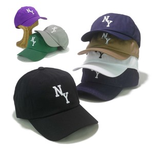 【年間品】SHF−NY刺繍ツイルコットンローキャップ　ヤング帽子