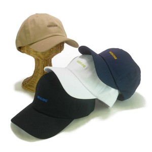 【年間品】SHF−GENUINEカラー刺繍ツイルコットンローキャップ　ヤング帽子