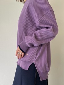 Top Waffle Knitted Switching Top 2