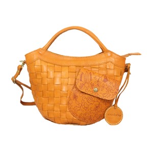 Reserved items Cow Leather Mesh 2-Way Handbag