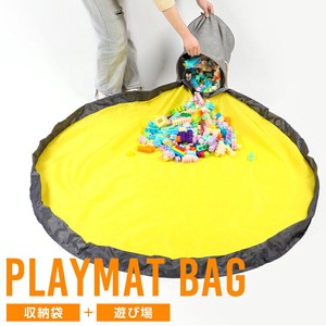 Play Mat Bag Toy Storage Box Large capacity Bag Girl Boys Toy Mat Folded
