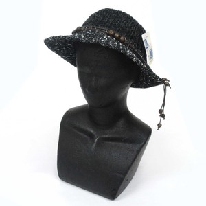 Flora High-back Hat Black