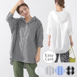 Button-Up Shirt/Blouse Checkered