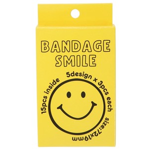 【絆創膏】スマイリー ばんそうこう BANDAGE S 2 SMILE