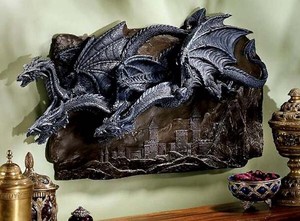 Gothic Dragon Decoration Fantasy Decoration Imports