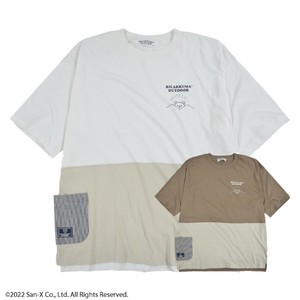 Rilakkuma Outdoor Good Short Sleeve T-shirt San-x Print