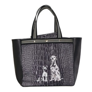 Tote Bag Cattle Leather Printed